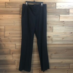 Theory Alford black wool blend trousers size 4